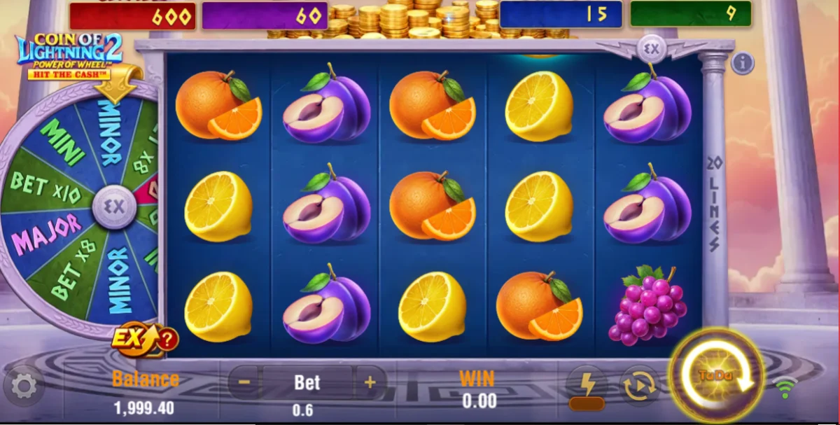 Coin of Lightning 2 Strikes with New Jackpot Wheel, Bolstering TaDa Gaming’s Portfolio